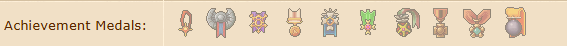Required Achievement Medals